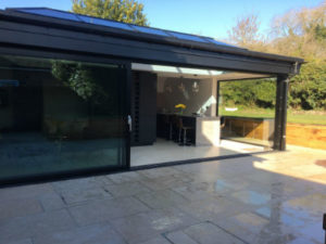contemporary Kitchen extension